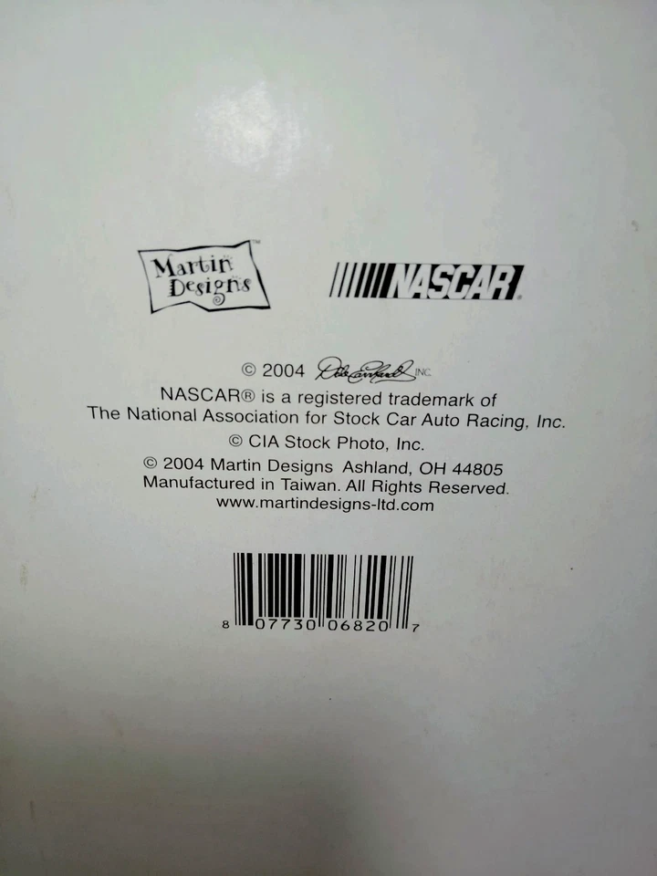 Dale Earnhardt Sr. 2004 vintage Placa magnética tablero de borrado en seco 7" x 10" Foto 2 de 2