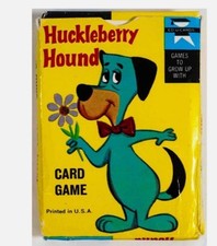 Edu-Cards Cardgame Huckleberry Hound Card Game Box Fair/VG 1961 60 Yrs,old