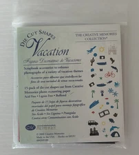 Creative Memories "Vacation" Die Cut Shapes - NIP
