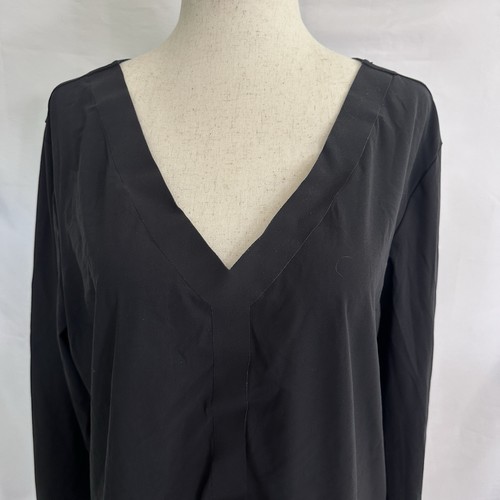 Camisa Aday Something Tailored Negra Talla Mediana Top - Imagen 3 de 7
