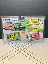 TYCO Days of Thunder Magnum 440-X2 HO Slot Car Twin Pack 8993 1990 Sealed New