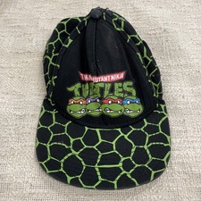 Nickelodeon Teenage Mutant Ninja Turtles Black  Green Adjustable Youth Hat Cap
