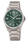 ETT ECO TECH TIME Funk-Solar Herrenuhr Everest Gents Titan/Grün EGT-11603-81M