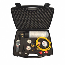 Kit de test d'étanchéité pour circuit frigorifique avec AZOIDRO