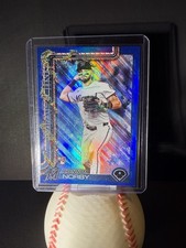 2025 Topps Holiday - Connor Norby #H72 Holiday Blue Metallic Glitter (RC)