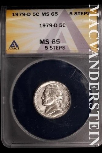 1979-D Jefferson Nickel — photo from the most recent tracked eBay sale
