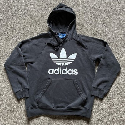 Adidas Hoodie Gr. M Herren Black Bit Faded