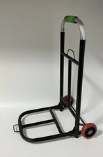 Folding Hand Truck Dolly with 2 Wheels Thickened Steel Pipe Foldable Portable