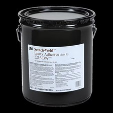 3M Scotch-Weld Epoxy Adhesive 2216, Gray, Part B, 5 Gallon Pail 