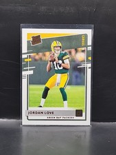 2020 Panini Donruss Jordan Love Rated Canvas RC #304 Packers Rookie