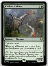 Curious Altisaur R Commander: The Lost Caverns of Ixalan 90 NM