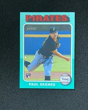 2024 Topps Heritage High Number Aqua Border #594 Paul Skenes RC Rookie QI95
