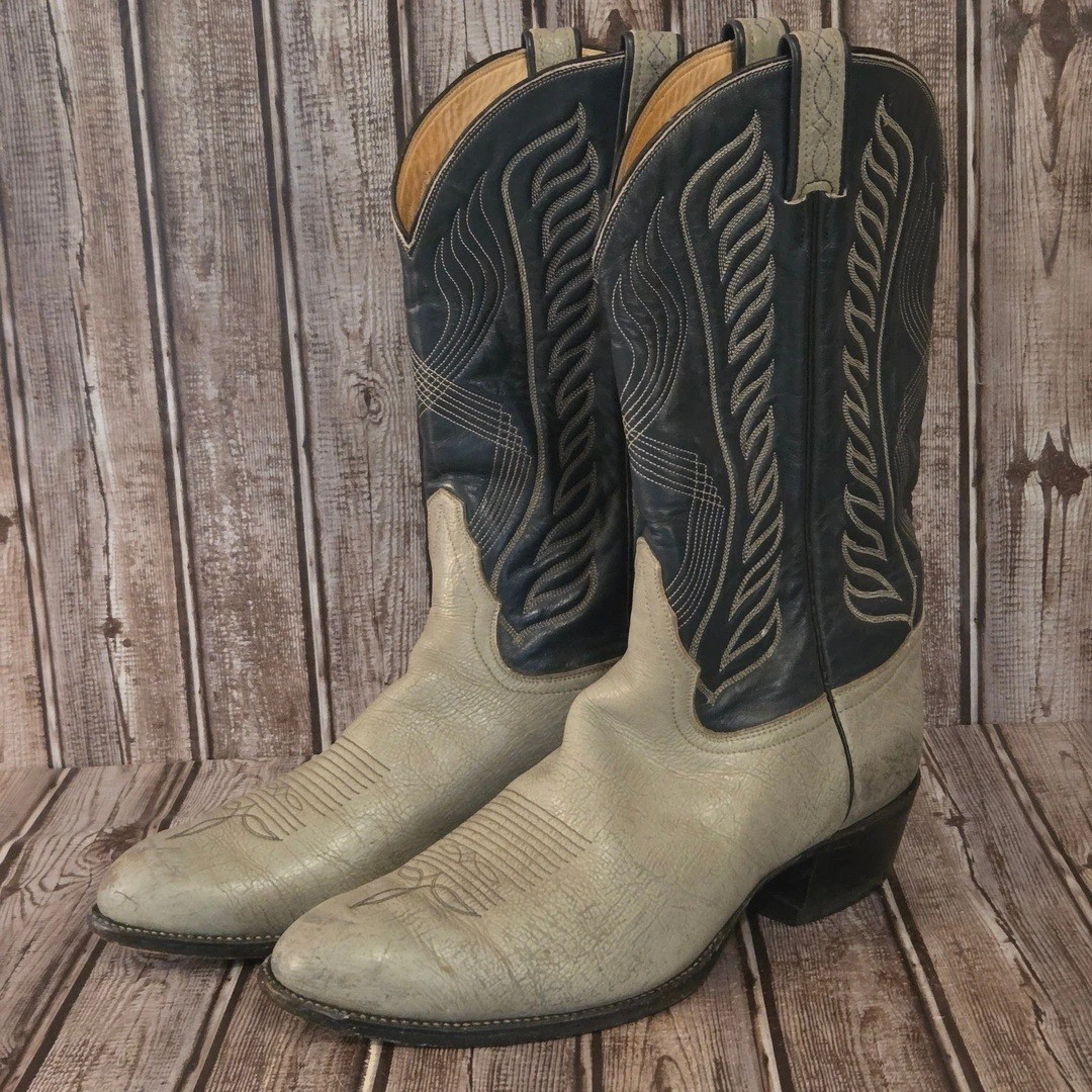 Bottes Tony Lama, bottes de cow-boy vintage, 4 1/2B femmes