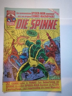Die Spinne Nr. 13 Condor Original 2. Auflage 1987 Sammlerstück