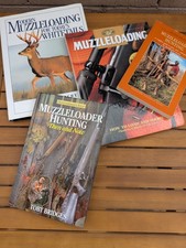 muzzleloader books, various titles sold as a lot