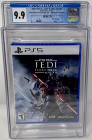CGC Graded Star Wars Jedi: Fallen Order NEW PS5 (1020718007, 9.9 A++)