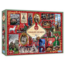 Gibsons 1000 Piece Jigsaw Puzzle Book Club Charles Dickens
