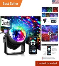 Party Lights,Disco Light Disco Ball Dj Rave Lights Strobe Lights Sound Activa...