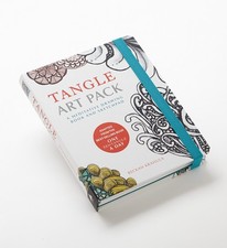 Tangle Art Pack: A Meditative Drawing Book and Sketchpad -