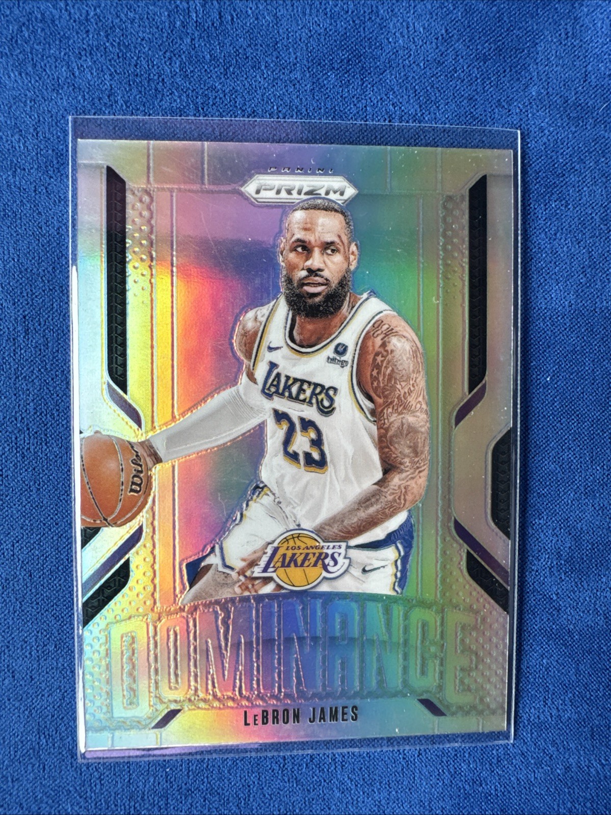 2024-25 Panini Prizm - Dominance LeBron James #14 Silver Prizm