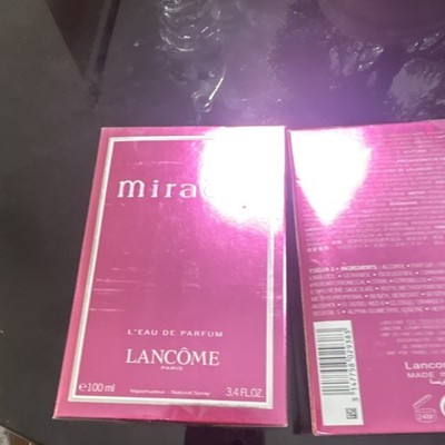 Lancôme Miracle Eau de Parfum Spray 3.4 fl oz (100ml) Regular Size Fragrance