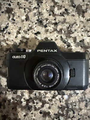 Asahi Pentax Auto 110 SLR Mini Film Camera, 24mm F2.8 Lens
