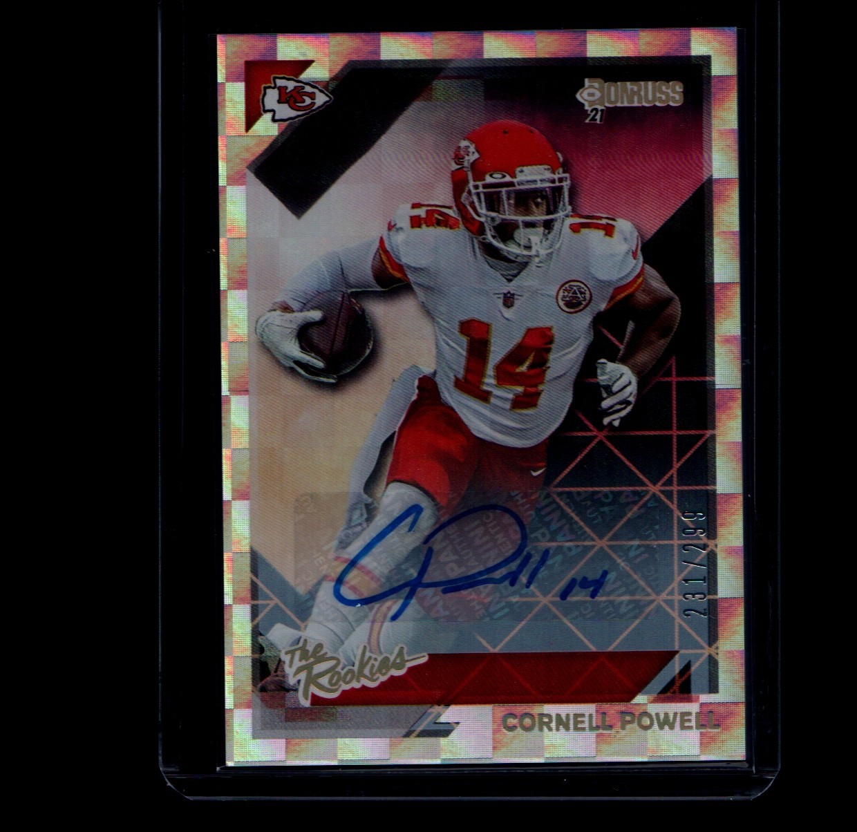 Cornell Powell Panini Donruss the Rookies #TRCPO Autograph