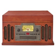 Crosley Musician 5-in-1 Entertainment Center, PAPRIKA