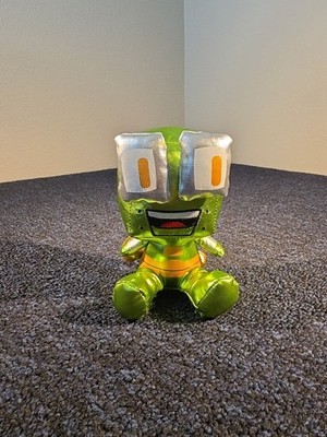 Unspeakable Mini Mystery Robot Frog 5  Series 1 Shiny Metallic Stuffed Plush