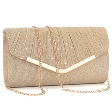 Clutch Purses for Women Evening Bag Shoulder Handbags Crossbody Bag for Weddi...