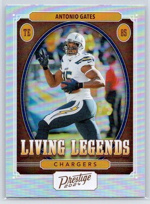 2024 Panini Prestige #LL-AGS Antonio Gates Living Legends