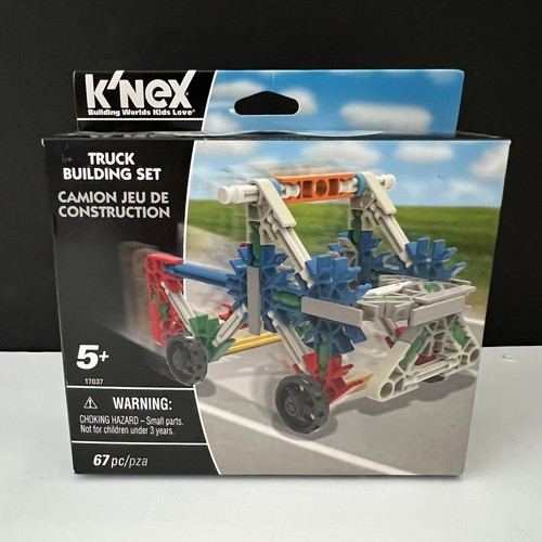 New Sealed Knex Truck Building Set 67 Plastic Toy Pieces 17037