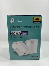 New In Box - TP-Link AV1000 Gigabit Powerline Starter Kit (TL-PA7017 Kit)