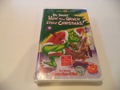 How the Grinch Stole Christmas (Clamshell) new sealed    Christmas Classic!!