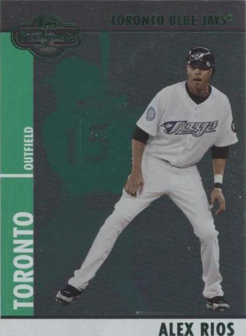 2008 Topps Co-Signers - Alex Rios #061 Silver Green /200 for sale ...