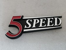 New 5 Speed Datsun Rear Hatch Or Trunk Emblem Badge