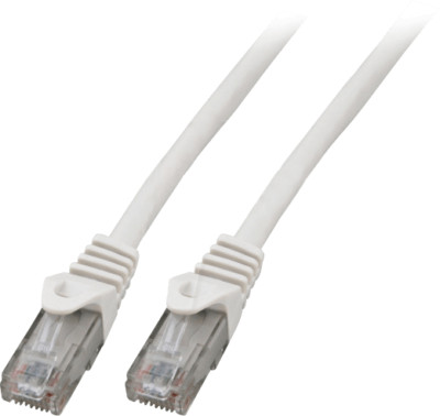 Patchkabel  Netzwerkkabel K8104 W  U/UTP Cat.6 , 1,0 m