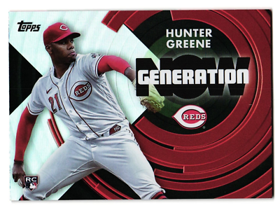 2022 Topps Update Hunter Greene Generation Now Rookie Card RC #GN