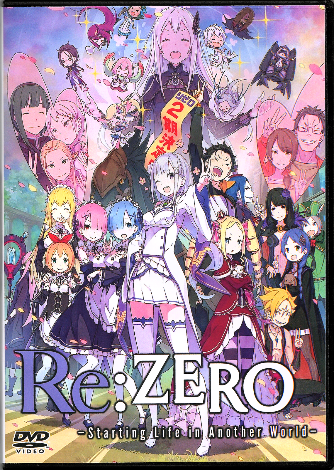 DVD Anime Re: Zero Kara Hajimeru Isekai Season 1 + Complete Collection 1-38  End