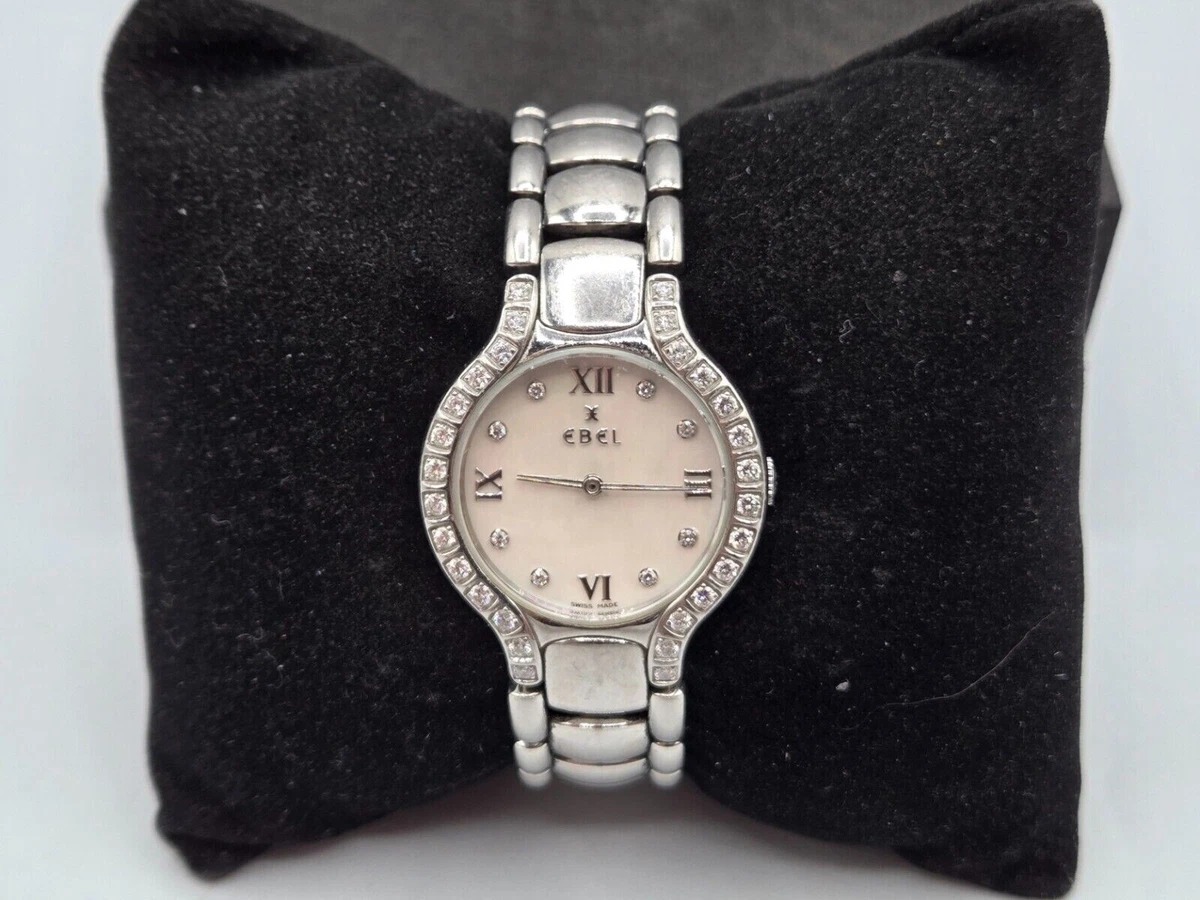 Stainless Steel Band Stainless Steel Case Ebel Beluga 