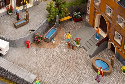 Faller 180875 H0 3 Dorfbrunnen  NEU OVP