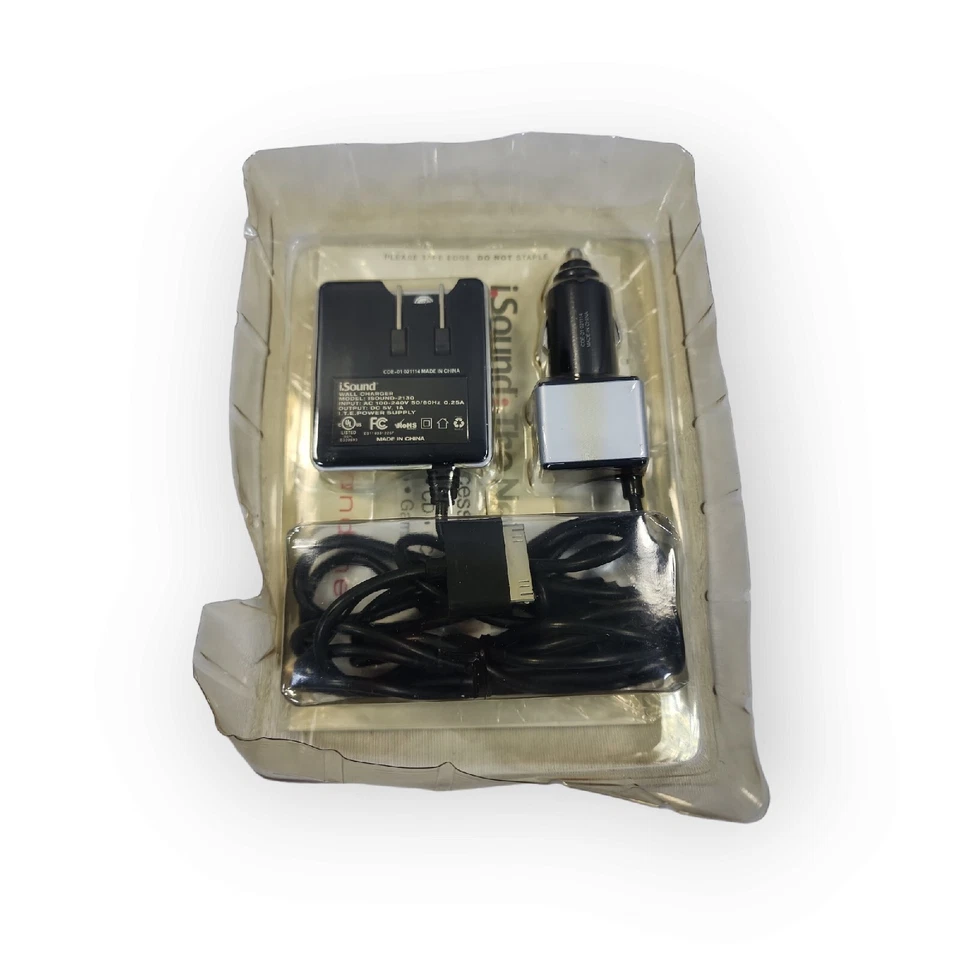 Cargador de coche ISound Pro para iPod, iPhone y iPad NUEVO (antiguos modelos de Apple) Foto 3 de 4