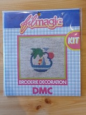 DMC Stickerei Dekoration Set Segel Sonne Vogel mit Garn Vorlage mit Erkl&auml;rung