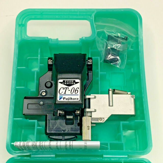 Fujikura CT-06 Precision Fiber Optic Cleaver - Single Fiber Cleaver With Long Blade Life