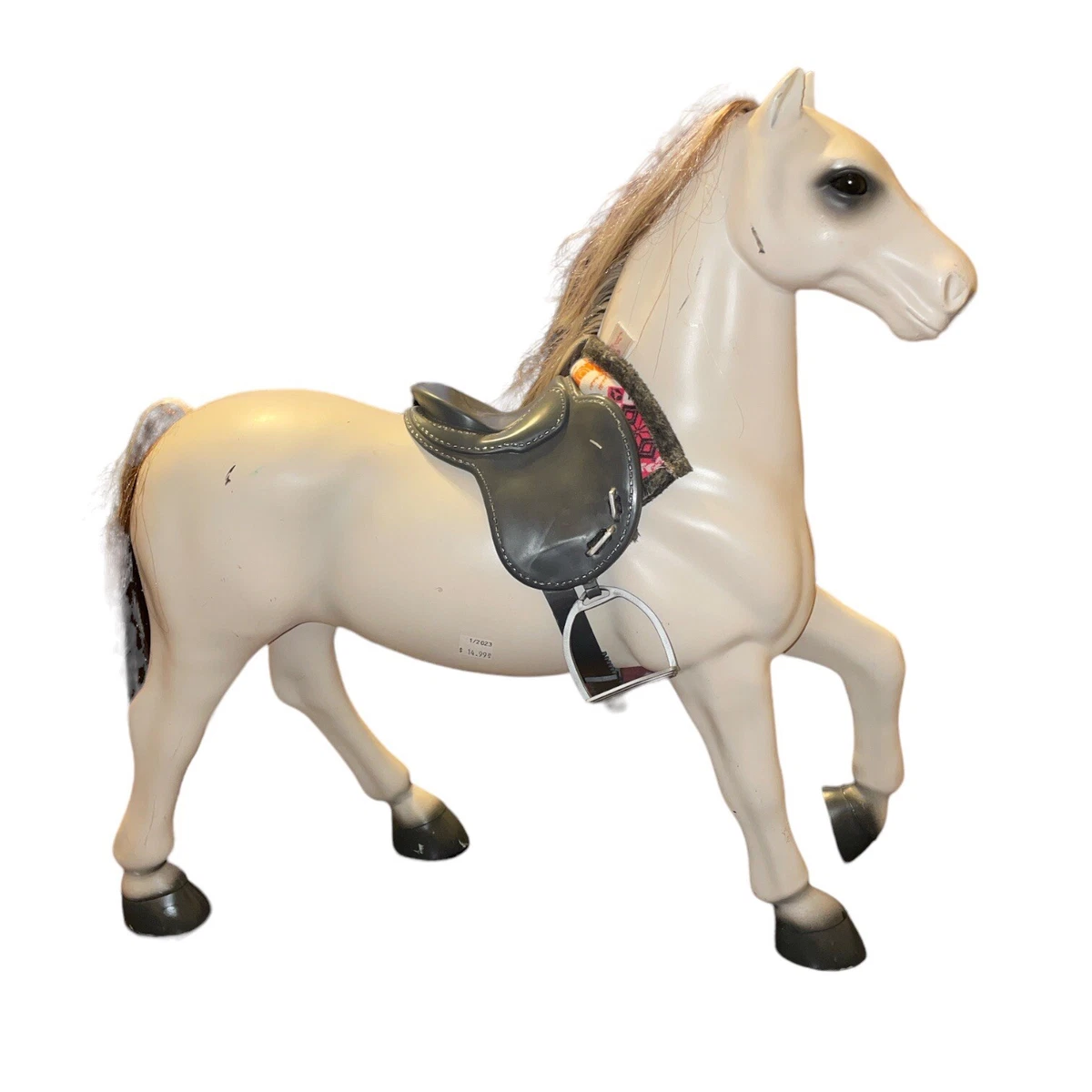 BATTAT Belgium Draft Horse 20 With Saddle eBay