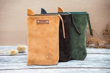 Yerba Mate Container, Mate Gourd Leather Accessory