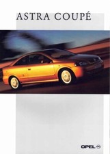 Catalogue Brochure Opel Astra Coupé 02/2002 Suisse en français