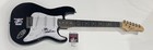 JOHN SEBASTIAN SIGNED BLACK ELECTRIC GUITAR WOODSTOCK LEGEND JSA COA — photo 1