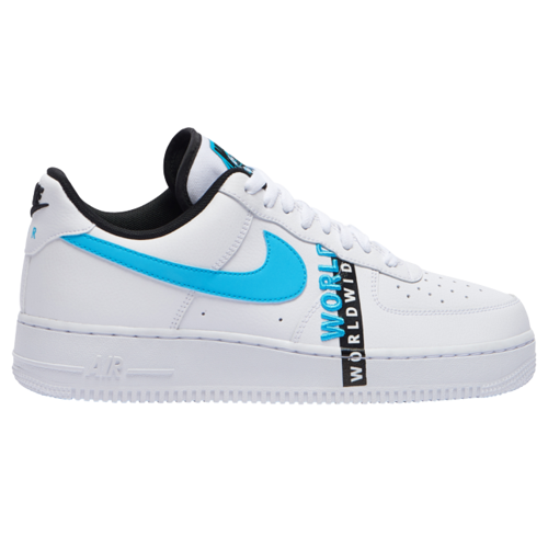  Nike Men's Shoes Air Force 1 '07 LV8 Worldwide Pack - Glacier  Blue CK6924-100 (Numeric_9_Point_5)