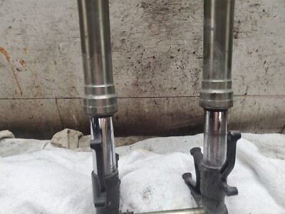 2011 Kawasaki ZX6R Ninja ZX6 ZX 6 R Left & Right Fork Forks W